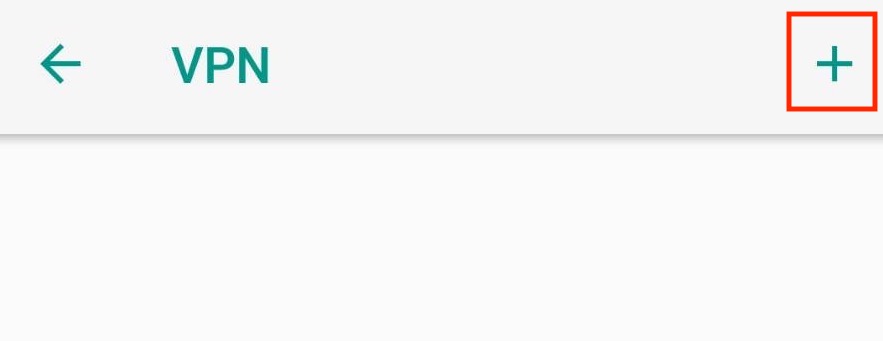 Android · 新增 VPN 設定